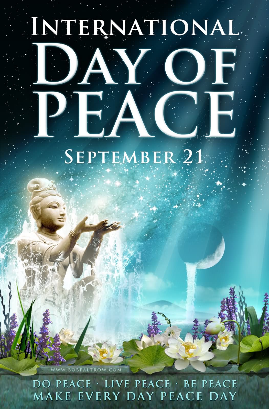 International Day Of Peace September 21 Do Peace Live Peace Be Peace Poster