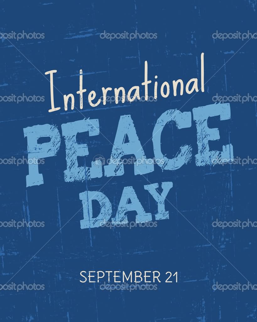 International Peace Day September 21 Poster Image