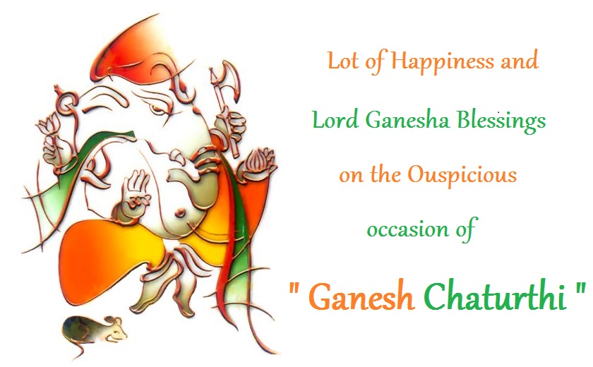 Lot Of Happiness And Lord Ganesha Blessings On The Auspicious Occasion Of Ganesh Chaturthi