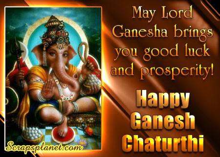 May Lord Ganesha Brings You Good Luck And Prosperity Happy Ganesh Chaturthi