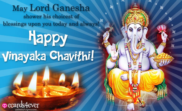 May Lord Ganesha Shower His Choicest Of Blessings Upon You Today And Always Happy Ganesh Chaturthi 2016