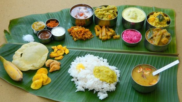 Onam Sadhya Food Picture