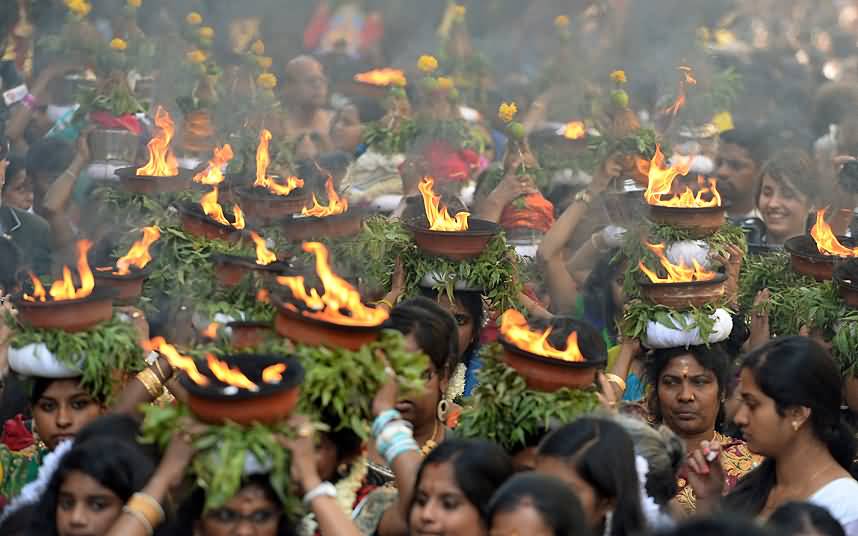 People Parade To Celebrate Ganesh Chaturthi