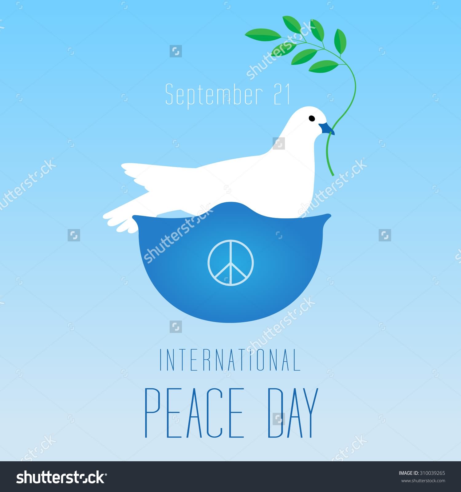 September 21 International Peace Day Poster Image