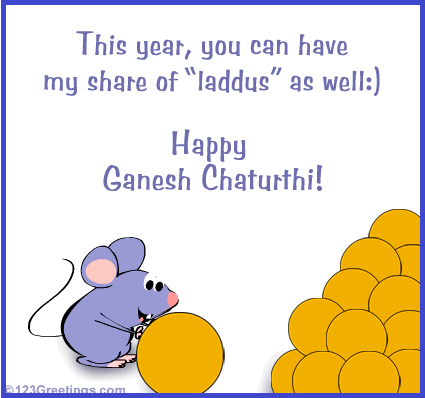 This Year You Can Have My Share Of Laddus As Well Happy Ganesh Chaturthi