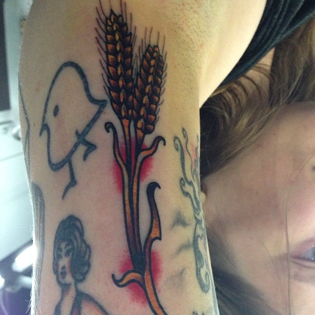 10+ Traditional Wheat Tattoos
