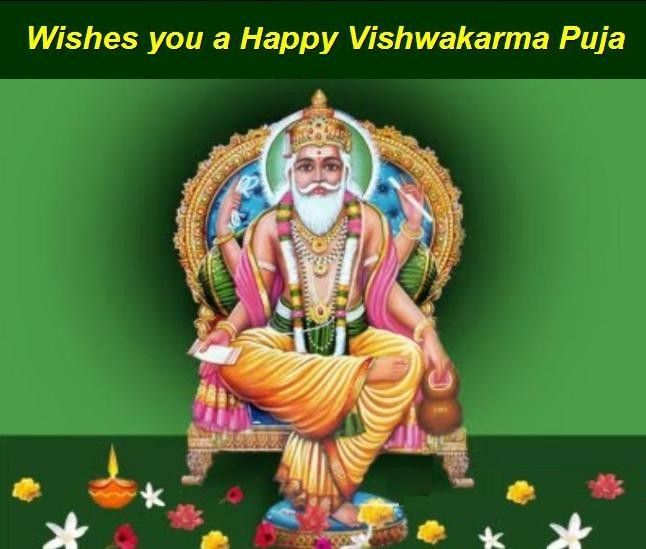 Wishes You A Happy Vishwakarma Puja