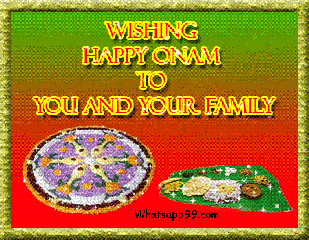 Wishing Happy Onam To You And Your Family