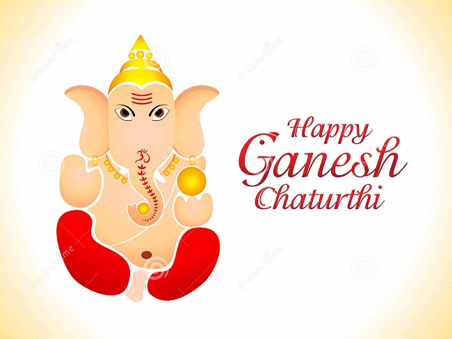 Wishing You Happy Ganesh Chaturthi Greeting Card