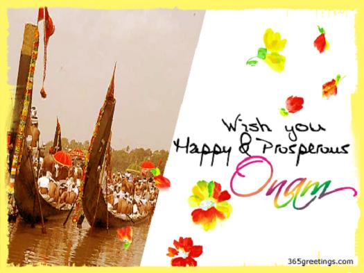 Wishing You Happy & Prosperous Onam