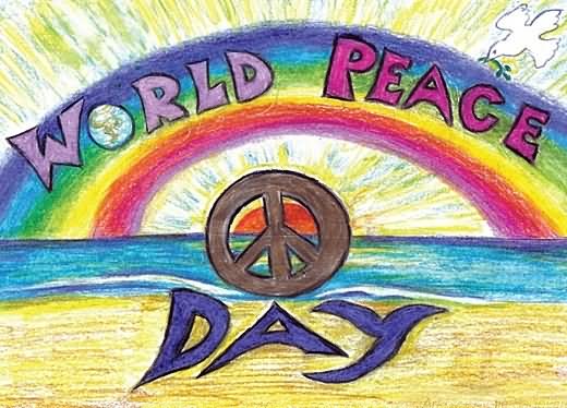 World Peace Day Hand Made Poster Picture