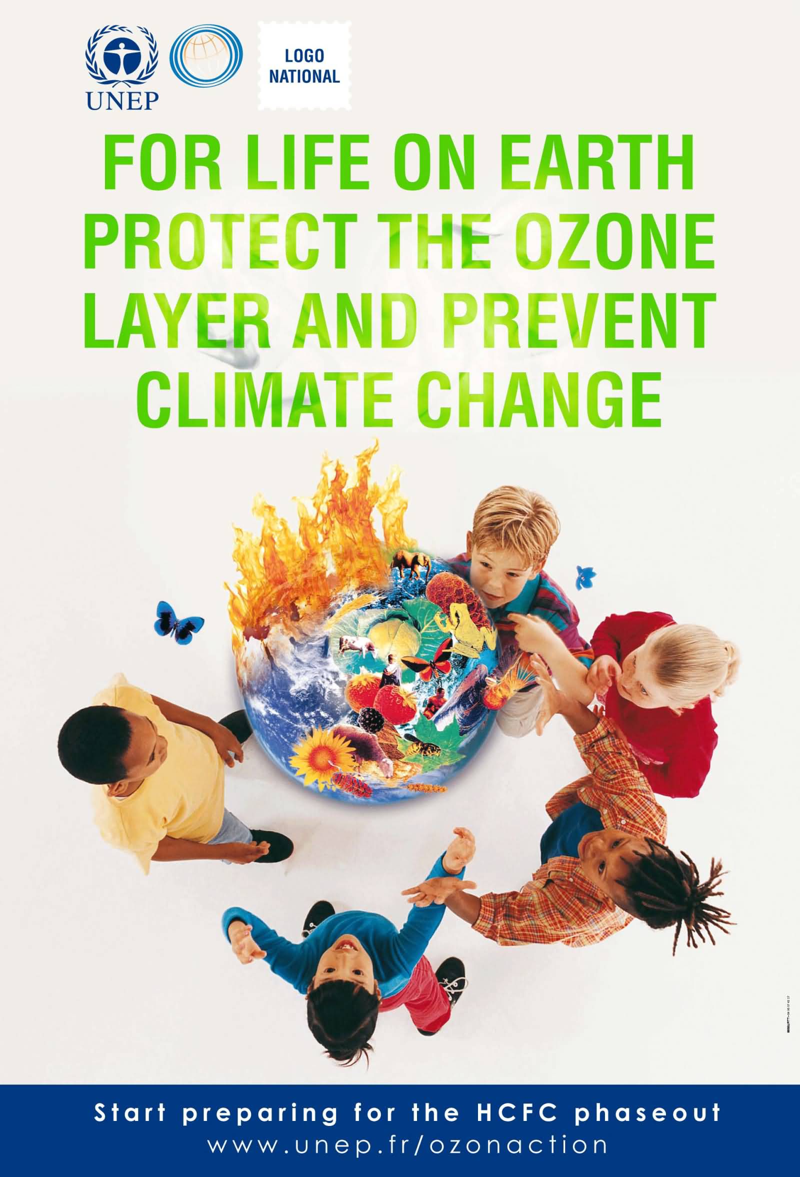For Life On Earth Protect The Ozone Layer And Prevent Climate Change World Ozone Day