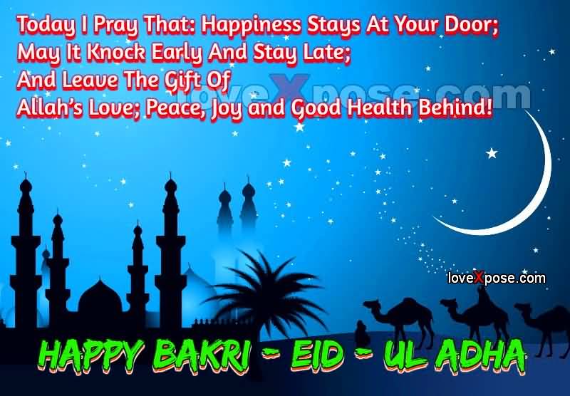 Happy Bakri Eid Ul Adha 2016 Wishes Picture