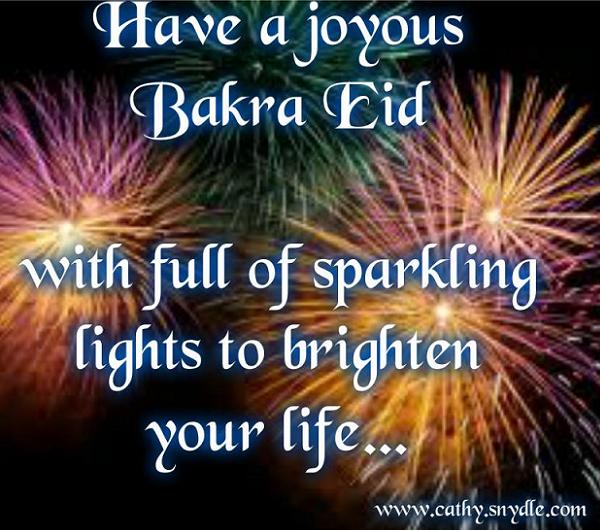 Have A Joyous Bakra Eid With Full Of Sparkling Lights To Brighten Your Life