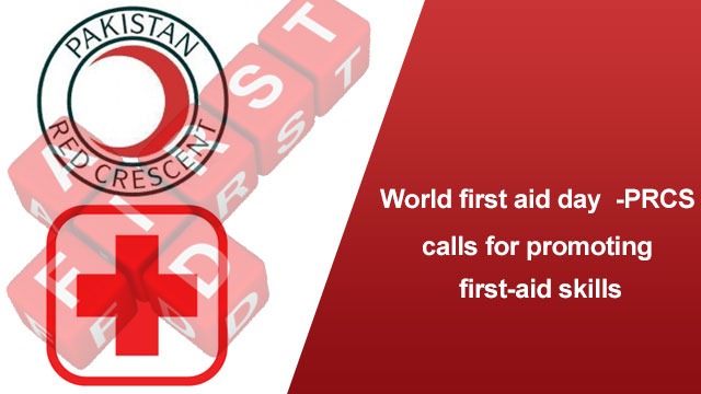 World First Aid Day PRCS Calls For Promoting First Aid Skills