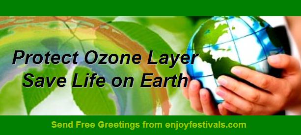 World Ozone Day Protect Ozone Layer Save Life On Earth
