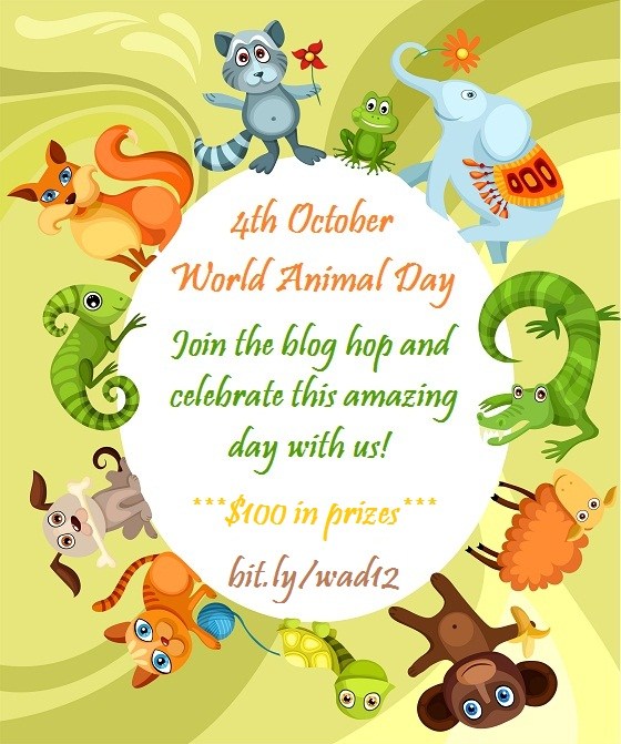 4th October World Animal Day Join The Blog Hop And Celebrate This Amazing Day With Us