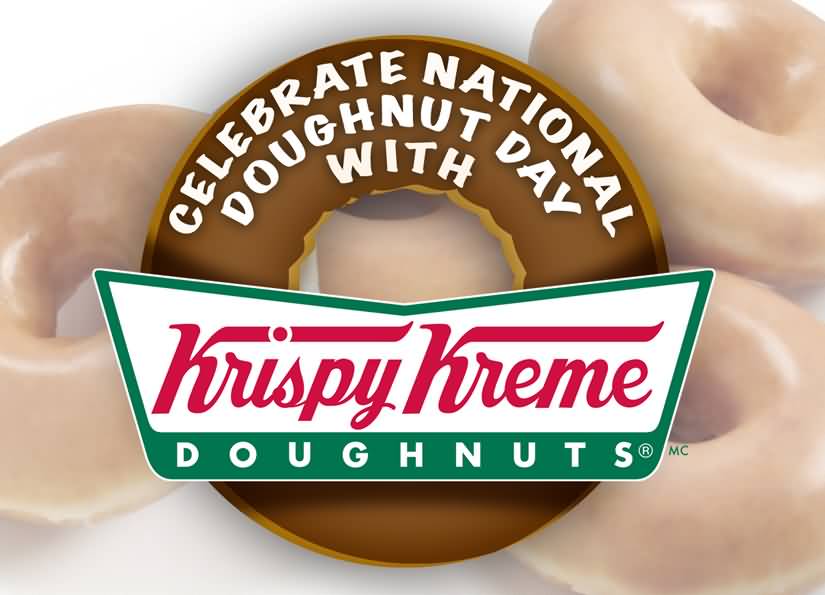 Celebrate National Doughnut Day With Krispy Kreme Doughnuts