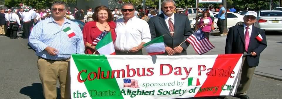 Columbus Day Parade Banner