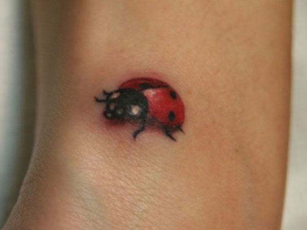 Cool Ladybug Tattoo Image