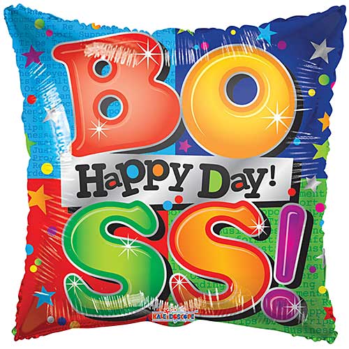 Happy Boss Day 2016 Colorful Pillow Picture