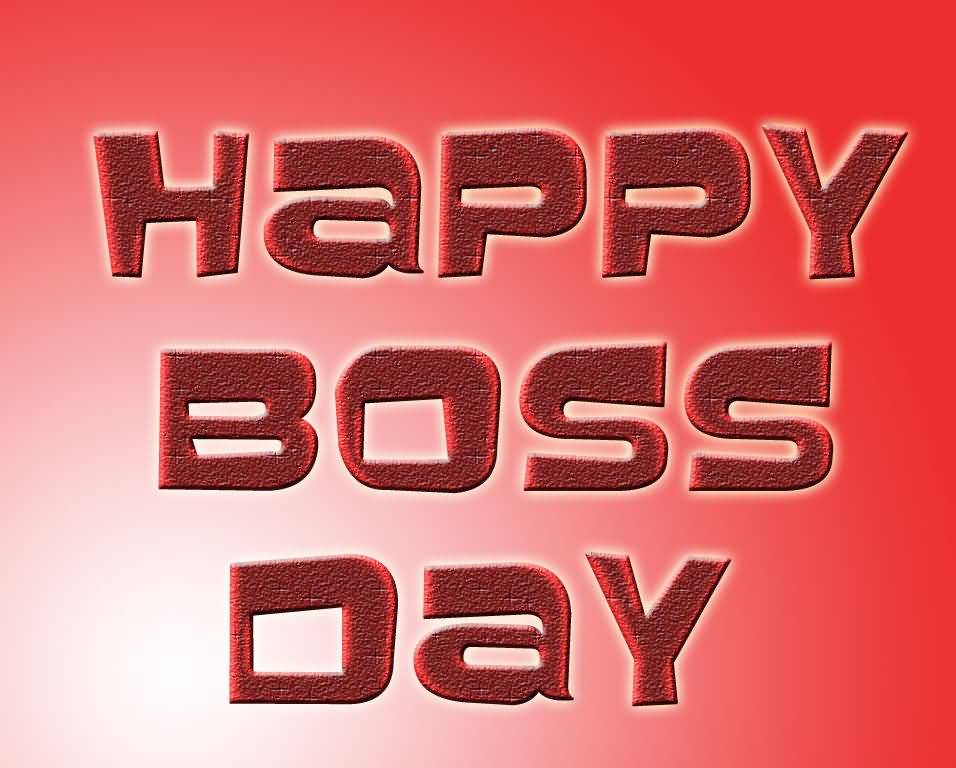 Happy Boss Day 2016 Image