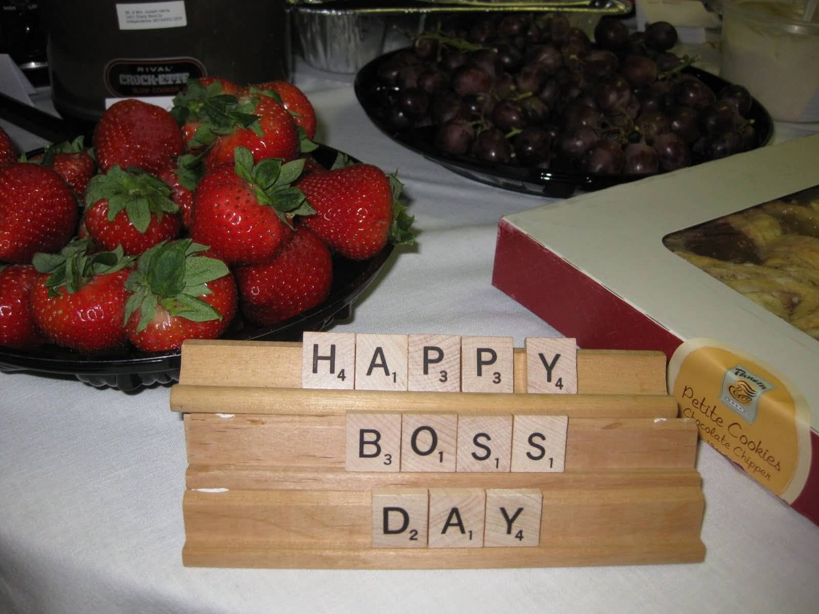 Happy Boss's Day 2016 Food Picture
