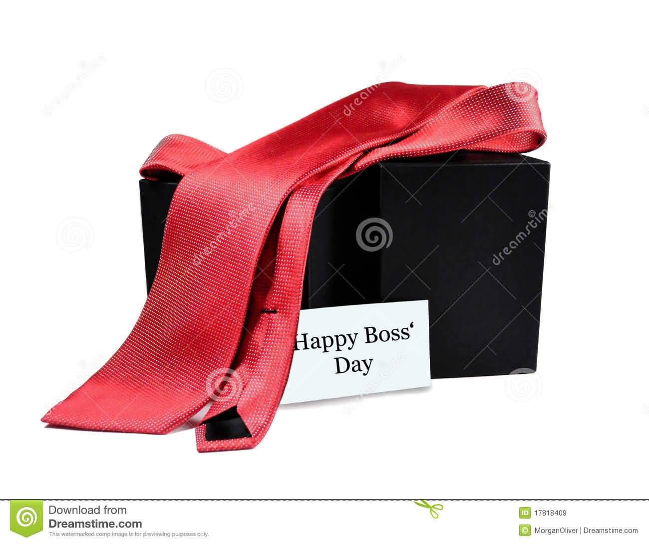 Happy Boss's Day 2016 Tie As Gift Picture