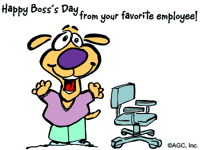 Happy Boss's Day From Your Favorite Employee Animated Picture