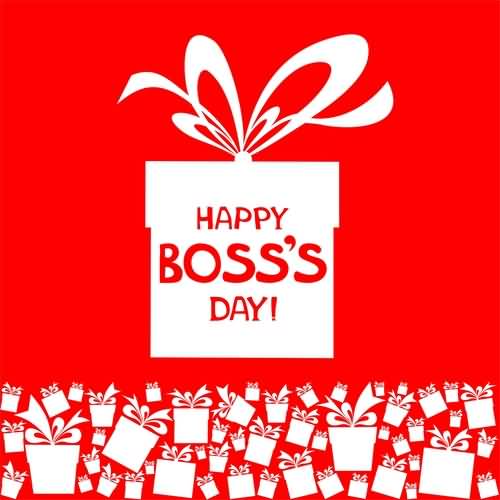 Happy Boss's Day Gift Boxes Picture