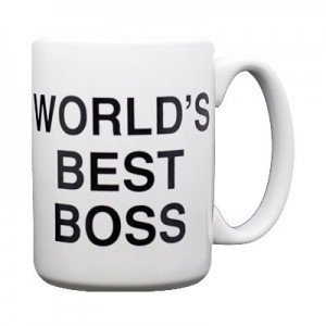 Happy Boss's Day Wishes To World's Best Boss On Tea Cup Picture
