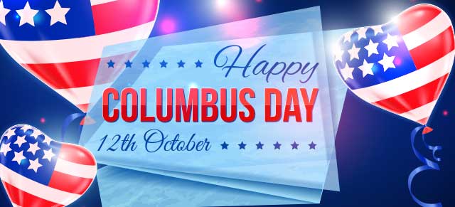 Happy Columbus Day 12th October Wishes Picture