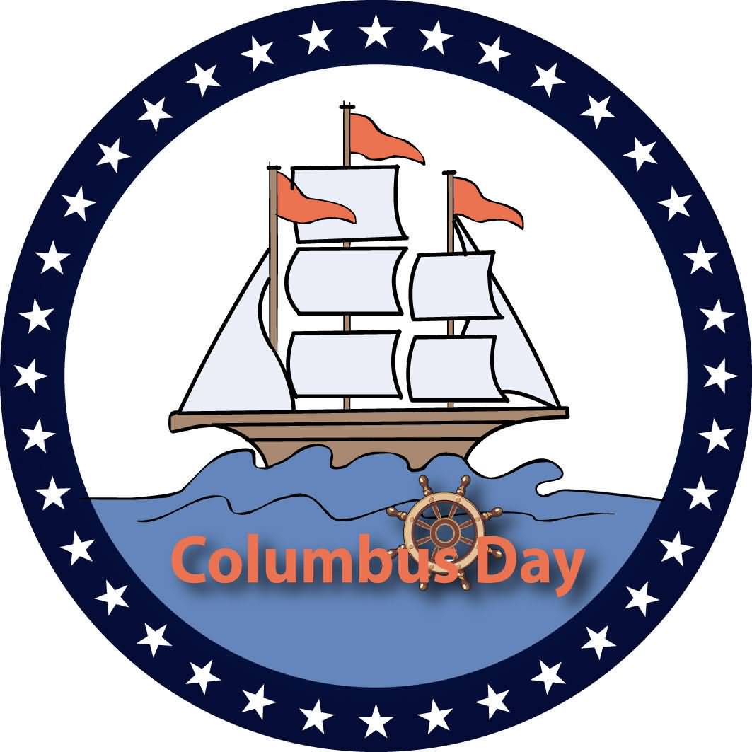 Happy Columbus Day Symbol Picture
