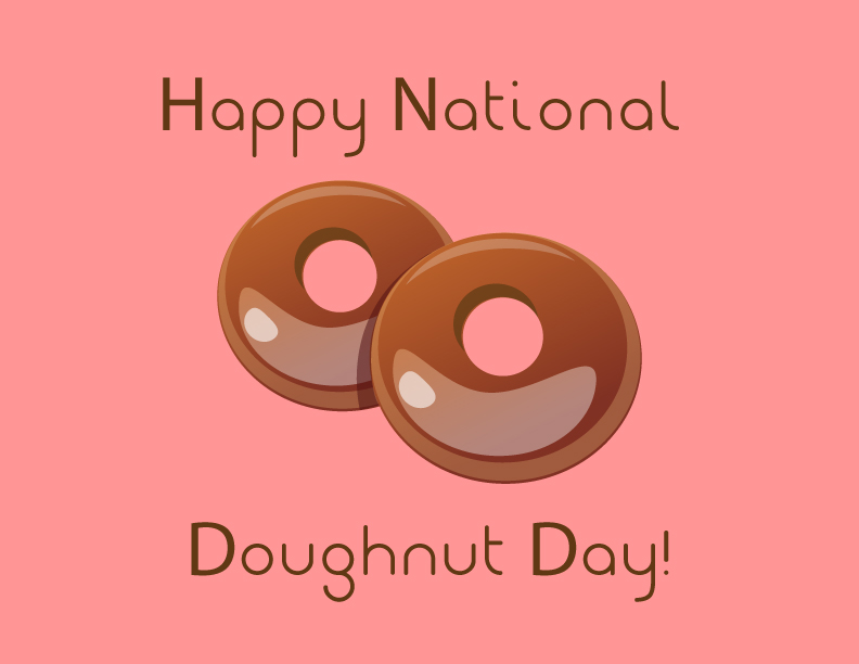 40 Most Beautiful National Doughnut Day 2016 Greeting Pictures