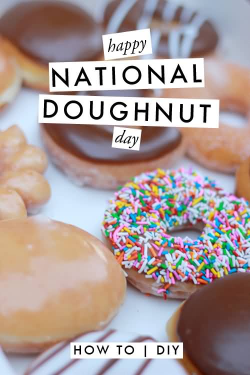 Happy National Doughnut Day Wishes Picture