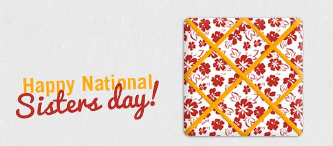 Happy National Sisters Day Gift For You Facebook Cover Picture