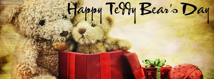Happy National Teddy Bear Day Facebook Cover Picture