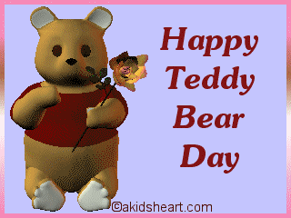 Happy Teddy Bear Day 2016 Wish Picture