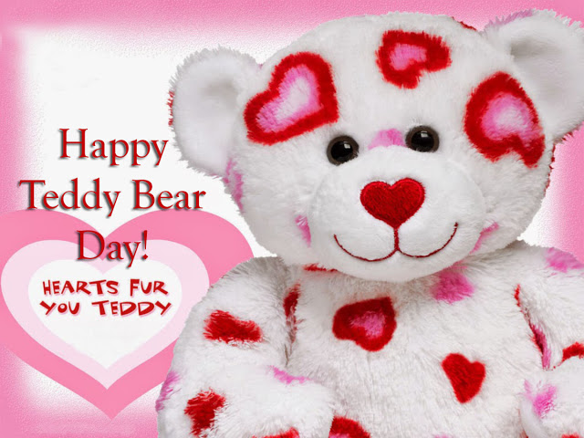 Happy Teddy Bear Day Hearts Fur Your Teddy