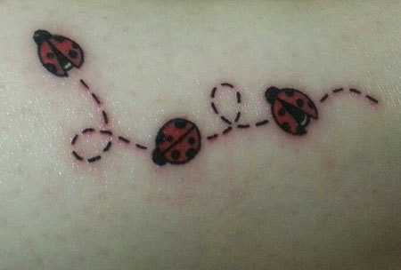 Ladybug Tattoos Design