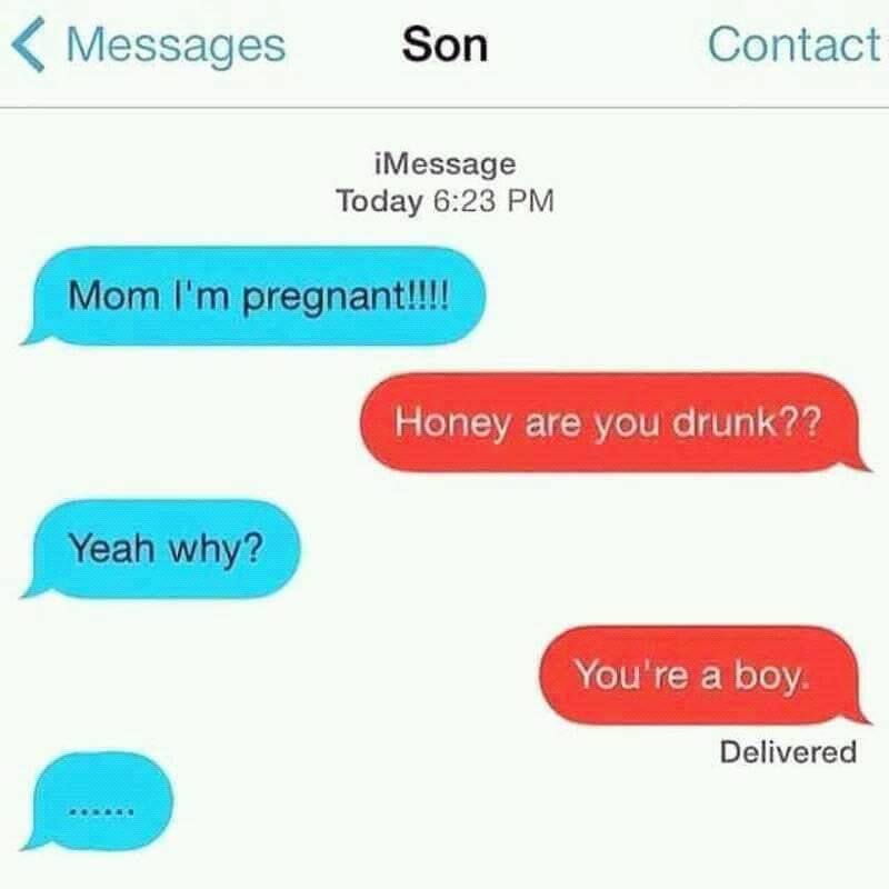 Mom I’m Pregnant – Funny Conversation