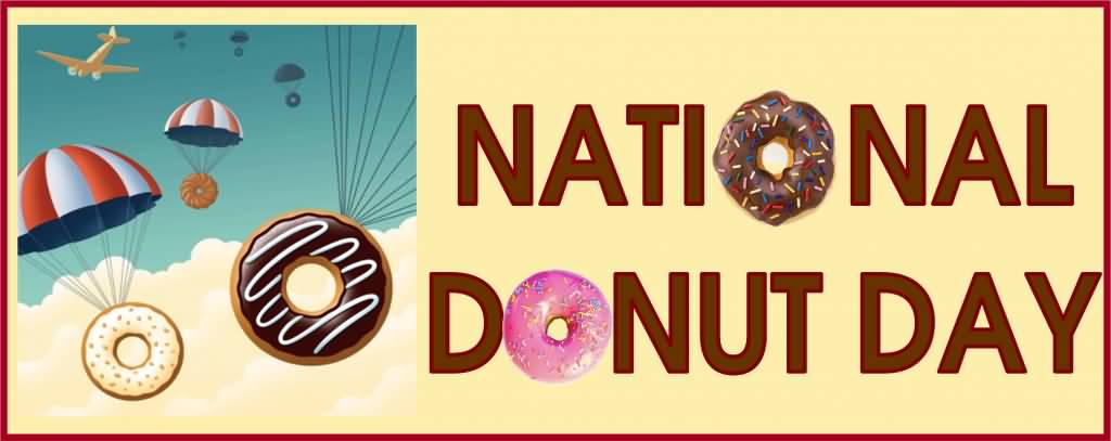 National Doughnut Day Facebook Cover Picture