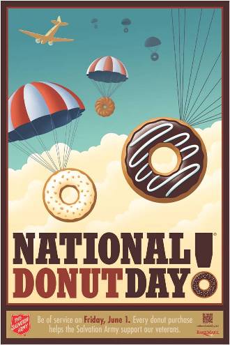 National Doughnut Day Greeting Card
