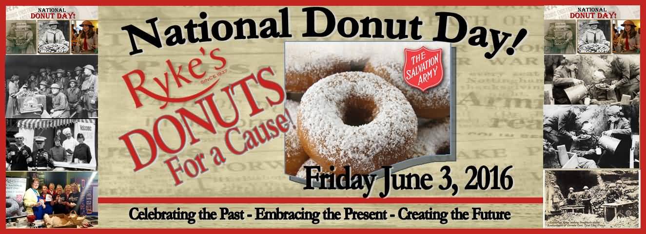 National Doughnut Day June 3, 2016 Header Image