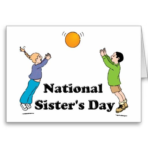National Sister's Day Greeting Card