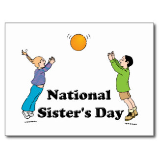 National Sisters Day Postcard