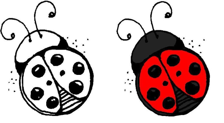 Red Ladybug Tattoos Design
