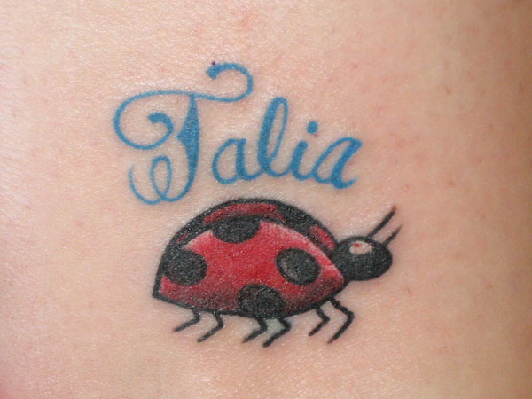 Talia Ladybug Tattoo Image