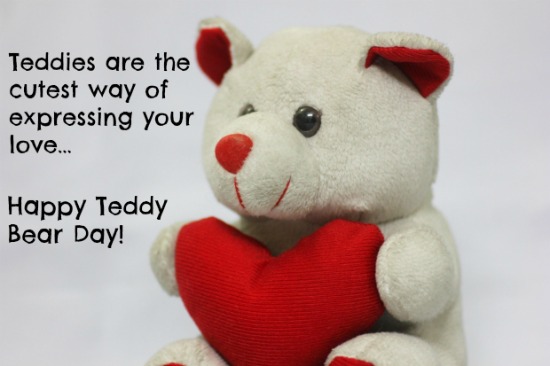 Teddies Are The Cutest Way Of Expressing Your Love Happy Teddy Bear Day