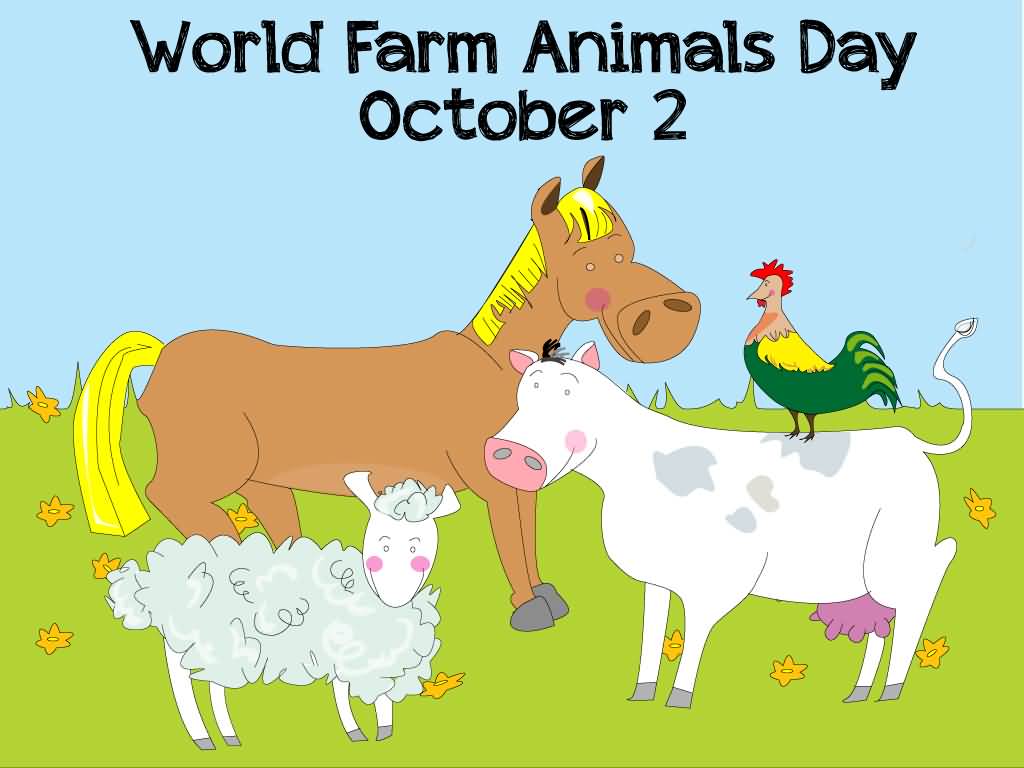 World Farm Animals Day October 2